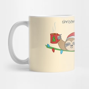 Christmas Cheer Sloth Mug